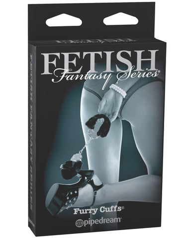 Fetish Fantasy Limited Edition Furry Handcuffs - Black