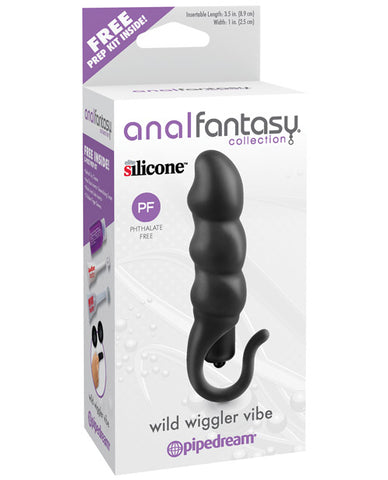 Anal Fantasy Collection Wild Wiggler Vibe - Black