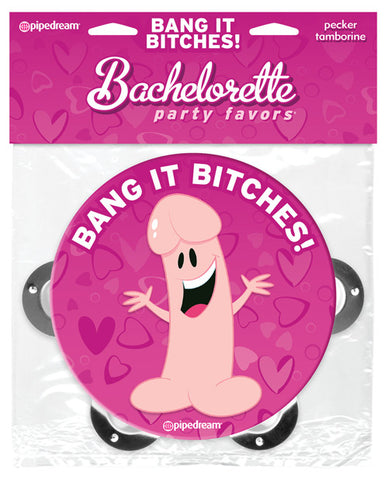 Bachelorette Party Favors Pecker Tambourine