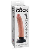 King Cock 7" Vibrating Cock