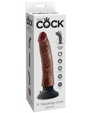 King Cock 7" Vibrating Cock