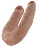 King Cock U-shaped Medium Double Trouble - Tan