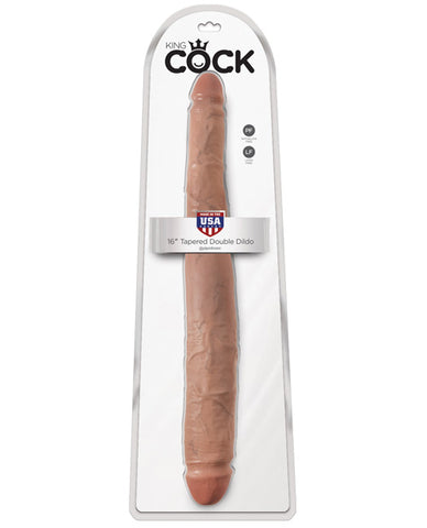 King Cock 16" Tapered Double Dildo