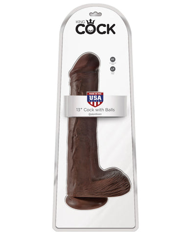 King Cock 13" Cock W/balls