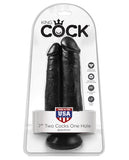 King Cock 7" Two Cocks One Hole