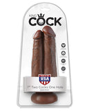 King Cock 7" Two Cocks One Hole