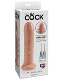 King Cock 7" Uncut Dildo