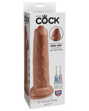 King Cock 9" Uncut Dildo