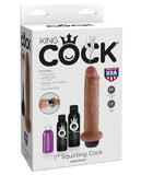 King Cock 7" Squirting Cock