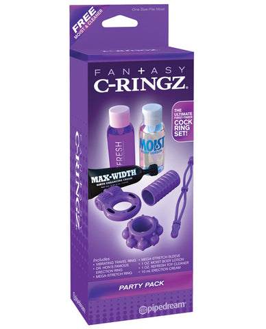 Fantasy C Ringz Party Pack - Purple