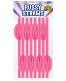 Pussy Straws - Pack Of 8