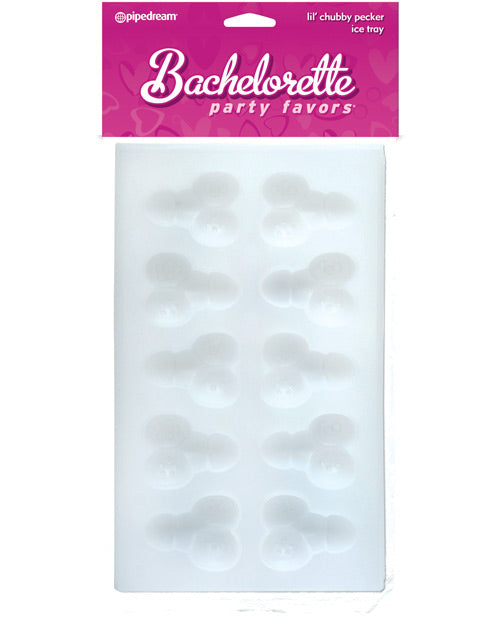 Bachelorette Party Favors Lil' Chubby Pecker Ice Tray