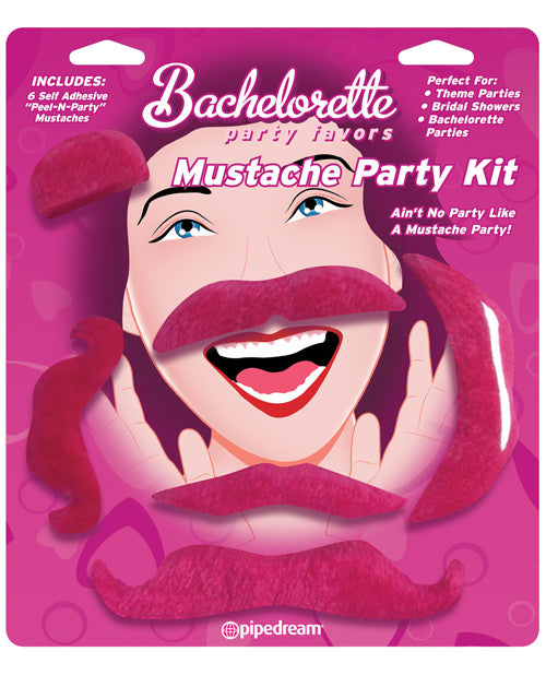 Pipedream Bachelorette Party Favors Mustache Party Kit