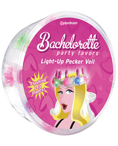 Bachelorette Party Favors Light Up Pecker Veil