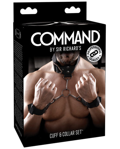 Sir Richards Command Cuff & Collar Set