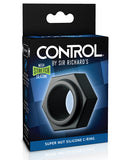 Sir Richards Control Super Nut Silicone C Ring - Black