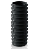 Sir Richards Control Ribbed Silicone Erection Enhancer - Black