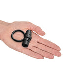 Sir Richards Control Vibrating Silicone C-ring - Black