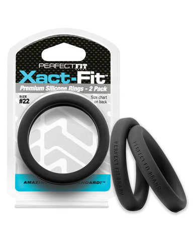 Perfect Fit Xact Fit - Black Pack Of 2