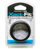 Perfect Fit Xact Fit 3 Ring Kit - Black