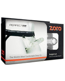 Perfect Fit Zoro Knight Hollow Strap-on - Clear