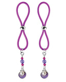 Bijoux De Nip Nipple Halos Clam Charm - Purple