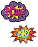 Peekaboos Pow-zap Superhero Pasties - 2 Pair