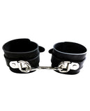 Rouge Rubber Wrist Cuffs - Black