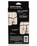 Lover's Thong W-pleasure Pearls