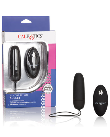 Silicone Remote Bullet - Black