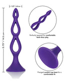 Booty Call Silicone Triple Probe - Purple