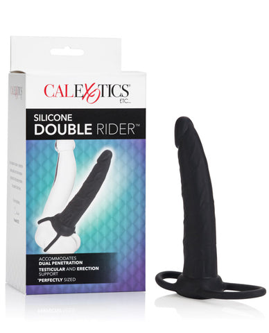 Double Rider Silicone 6.5" - Black