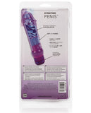 Crystalessence Gyrating Penis 6.5" - Purple