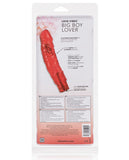 Love Vibes Big Boy Lover Vibrating Dildo - Red