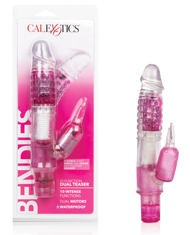 Bendies Dual Motor Dual Teaser Rabbit - 10 Function Pink