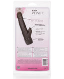 Futurotic Black Velvet 5" Dong W-clit Stimulator