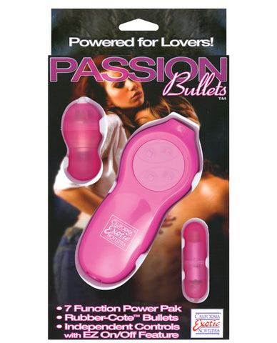 Passion Bullets Slim Bullet & Mini Probe Bullet - Pink