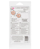 Climax Weighted Balls