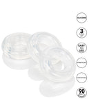 Silicone Stacker Rings Set - Pack Of 3