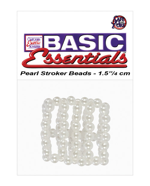 Basic Essentials Pearl Stroker Beads