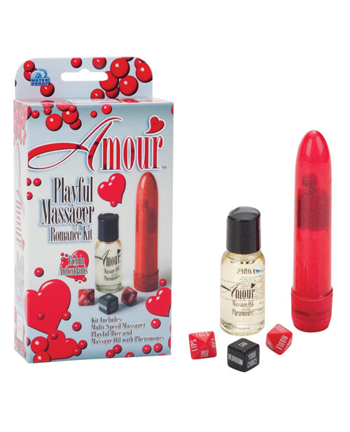 Amour Playful Massager Romance Kit