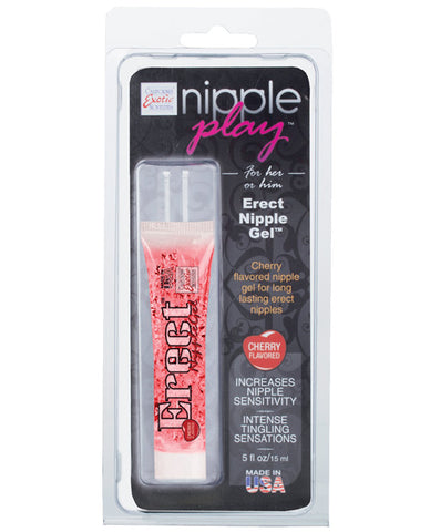 Nipple Play Erect Nipple Gel - Cherry