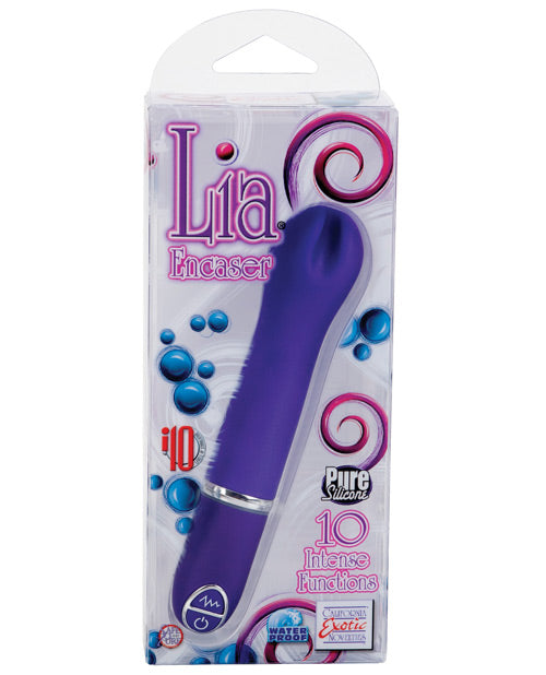 Lia Encaser Stimulator Waterproof - 10 Function Purple