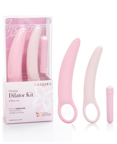 Inspire Vibrating 3pc Silicone Dilator Kit