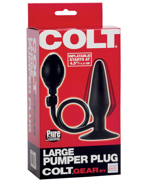 Colt Large Pumper Plug - Black