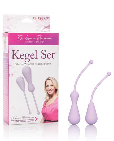 Dr. Laura Berman Kegel Set Silicone Weighted Kegel Exercisers