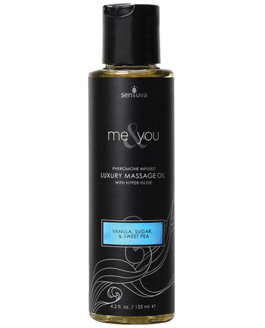 Sensuva Me & You Massage Oil - 4.2 Oz