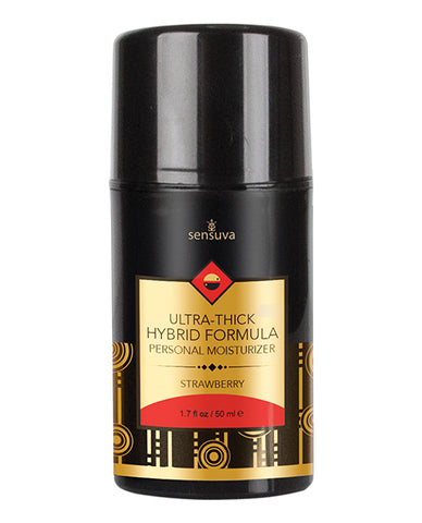 Sensuva Ultra Thick Hybrid Personal Moisturizer - 1.7 Oz Strawberry