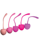 Shibari Pleasure Cherry Kegel Balls - Pack Of 5