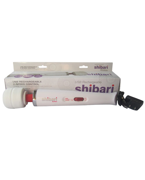 Shibari My Wand 2 Speeds Plug In - White